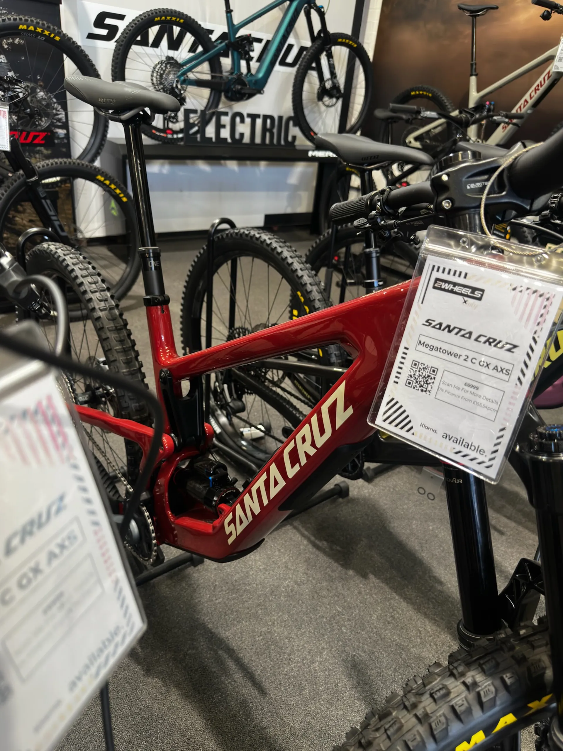 Santa Cruz Megatower C GX AXS T Type - Crimson
