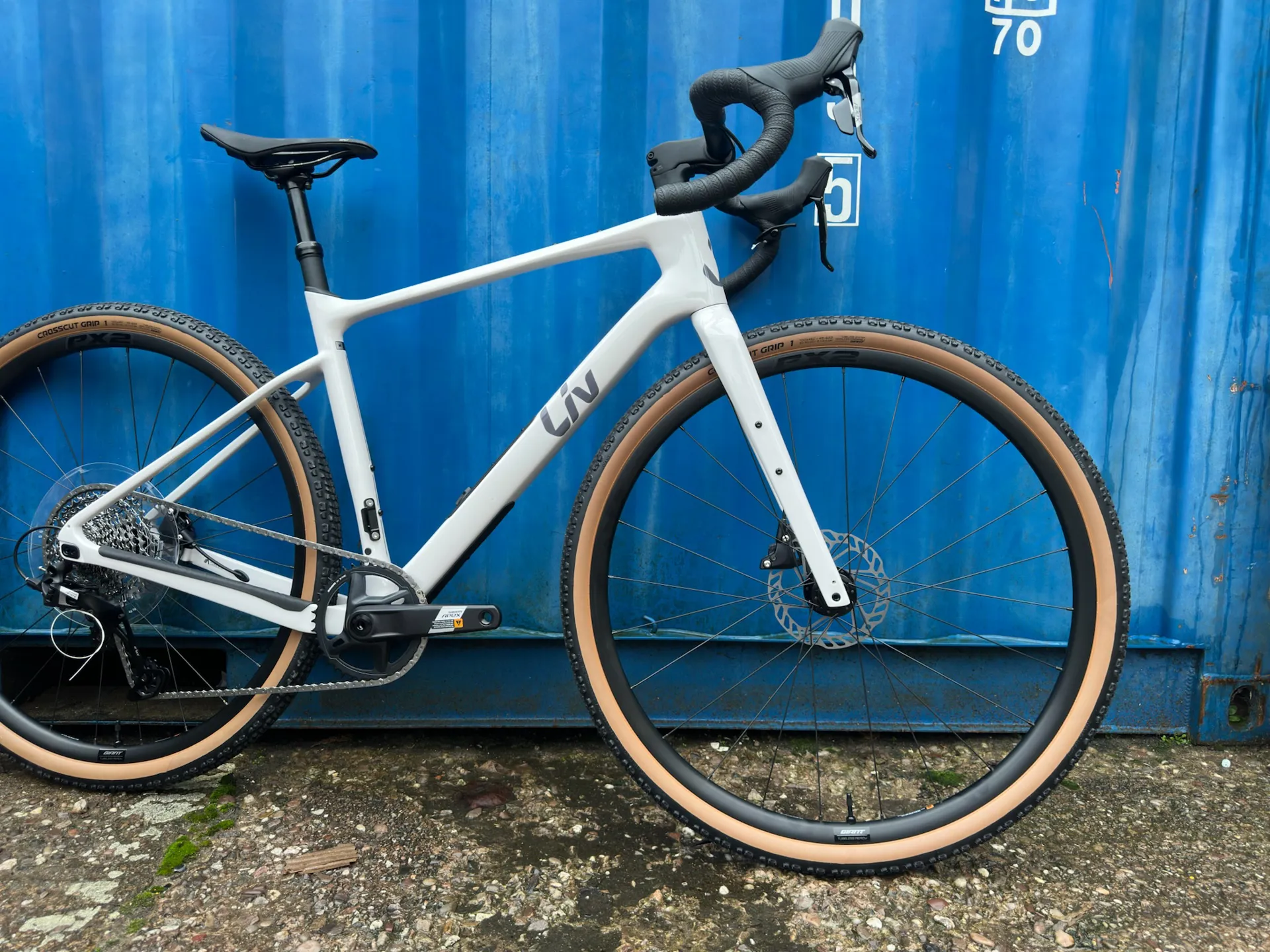 Liv Devote Advanced 1 Gravel Bike - Lavender Blush