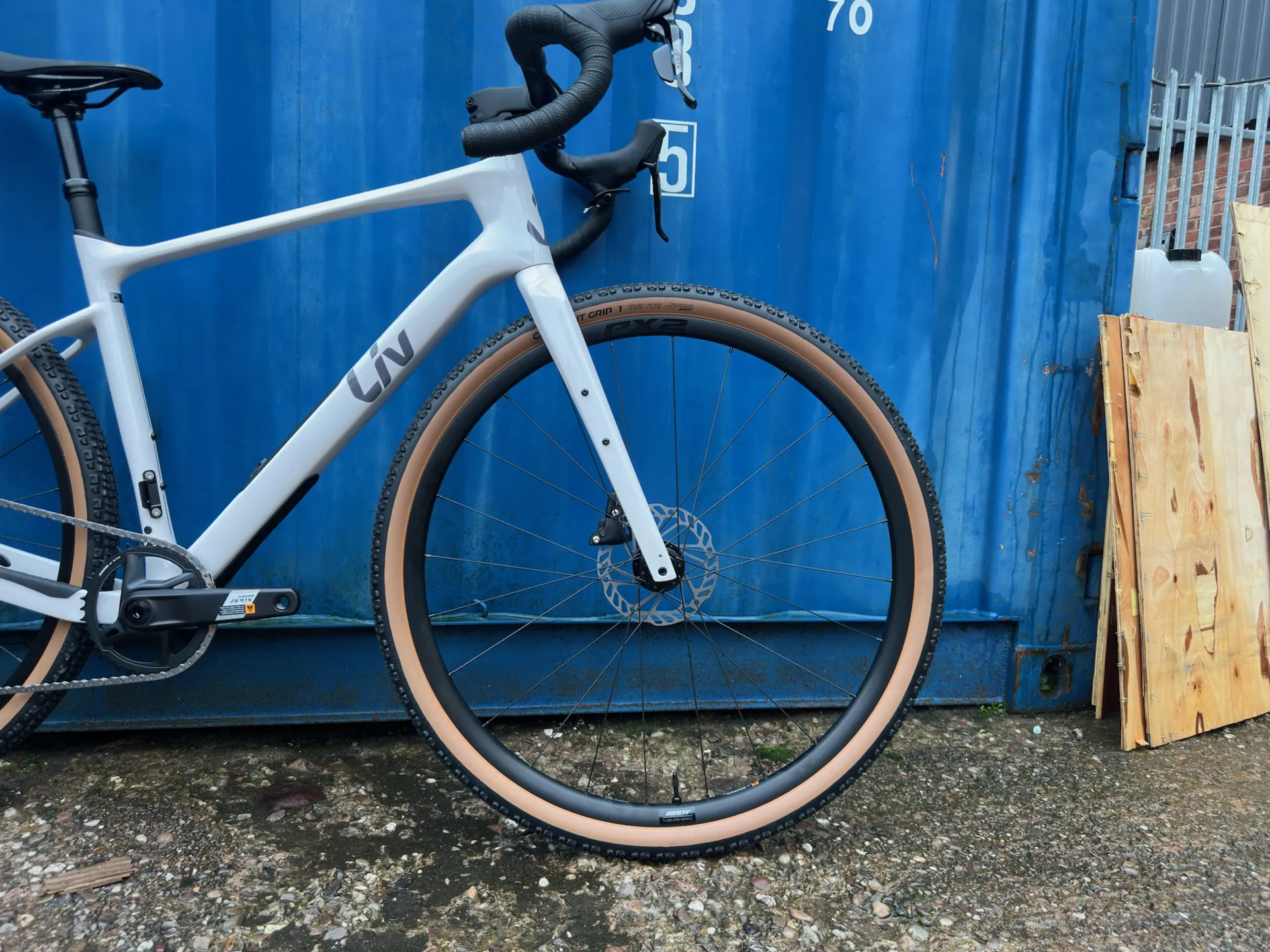 Liv Devote Advanced 1 Gravel Bike - Lavender Blush
