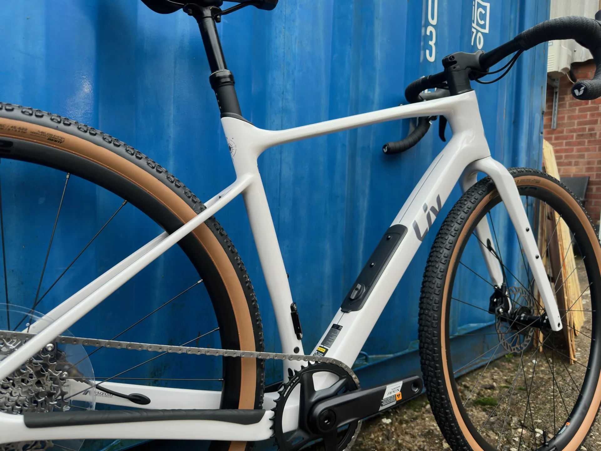 Liv Devote Advanced 1 Gravel Bike - Lavender Blush